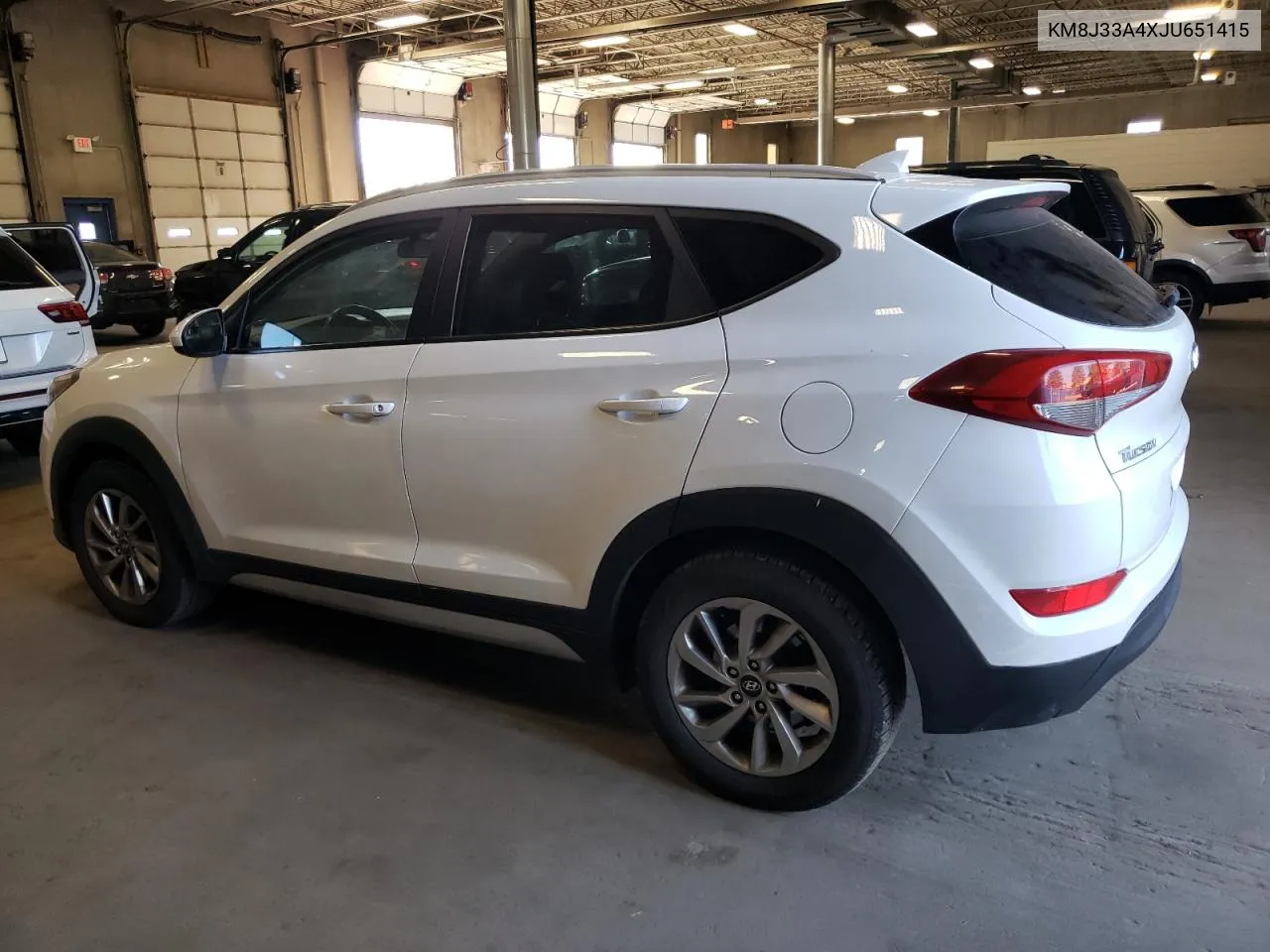 2018 Hyundai Tucson Sel VIN: KM8J33A4XJU651415 Lot: 71668584