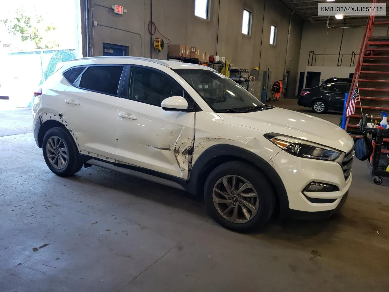 2018 Hyundai Tucson Sel VIN: KM8J33A4XJU651415 Lot: 71668584