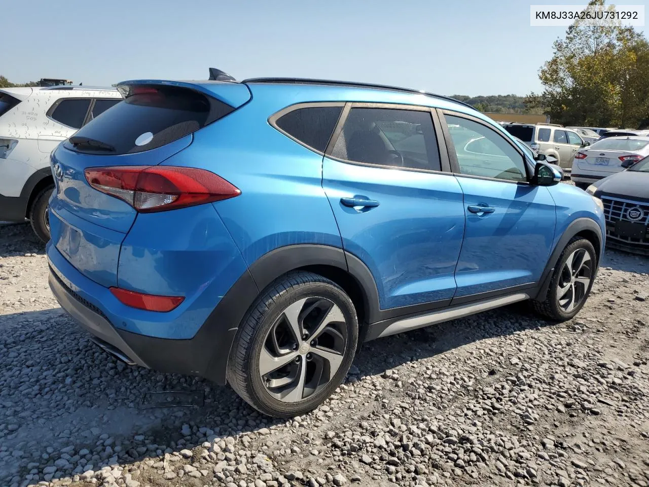 2018 Hyundai Tucson Value VIN: KM8J33A26JU731292 Lot: 72372444