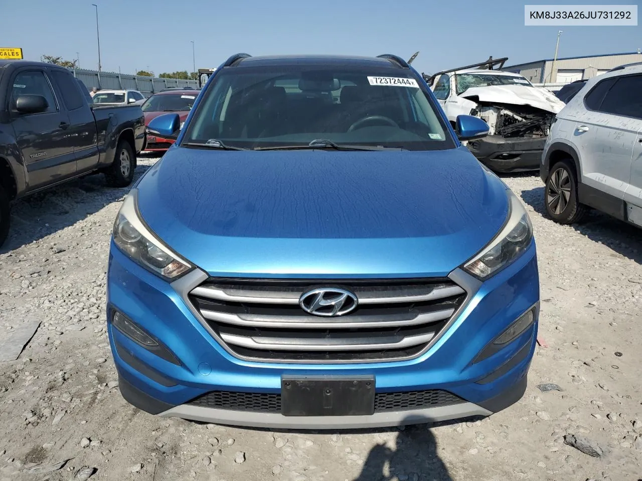 2018 Hyundai Tucson Value VIN: KM8J33A26JU731292 Lot: 72372444