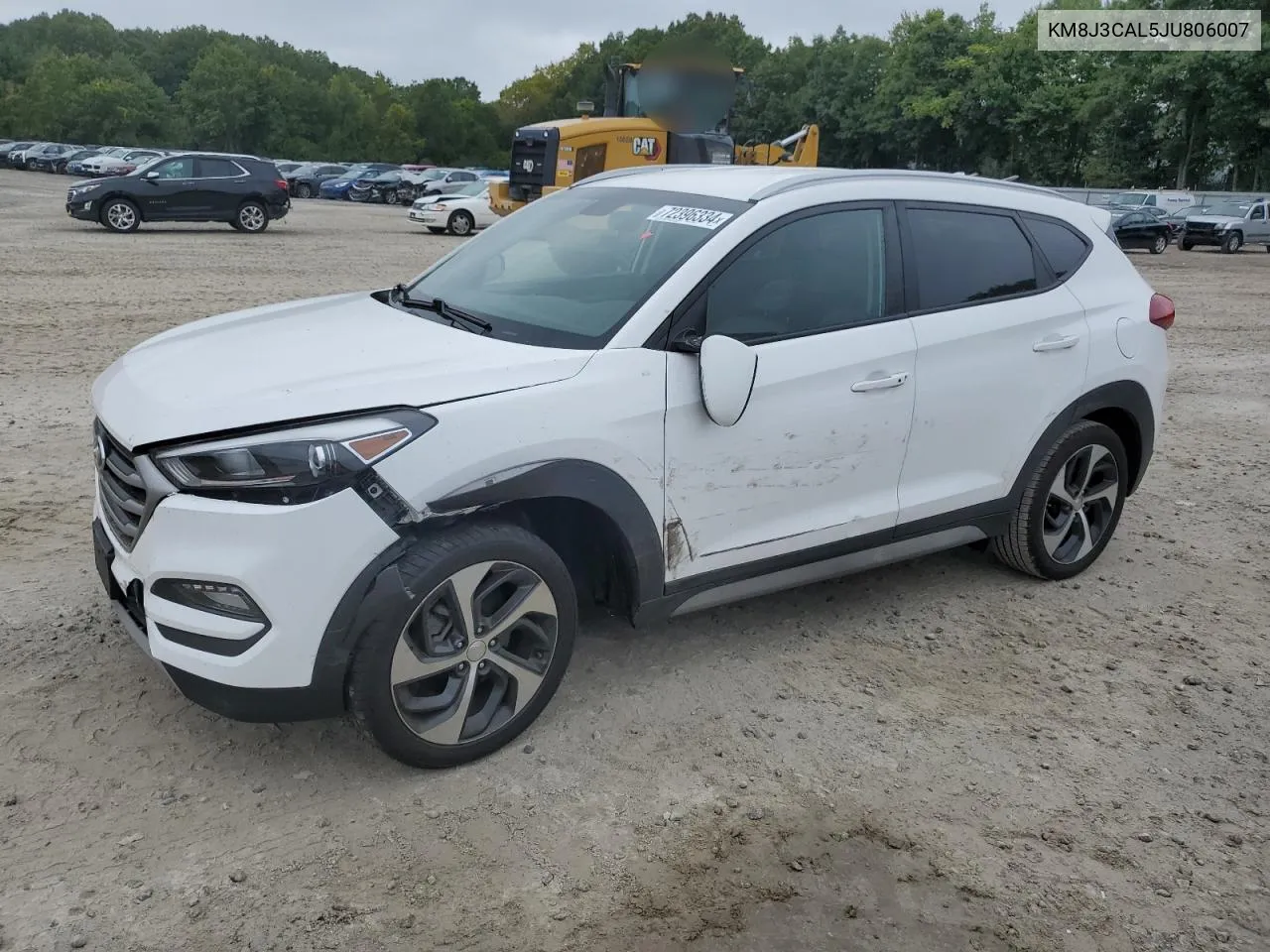 2018 Hyundai Tucson Sport VIN: KM8J3CAL5JU806007 Lot: 72396334