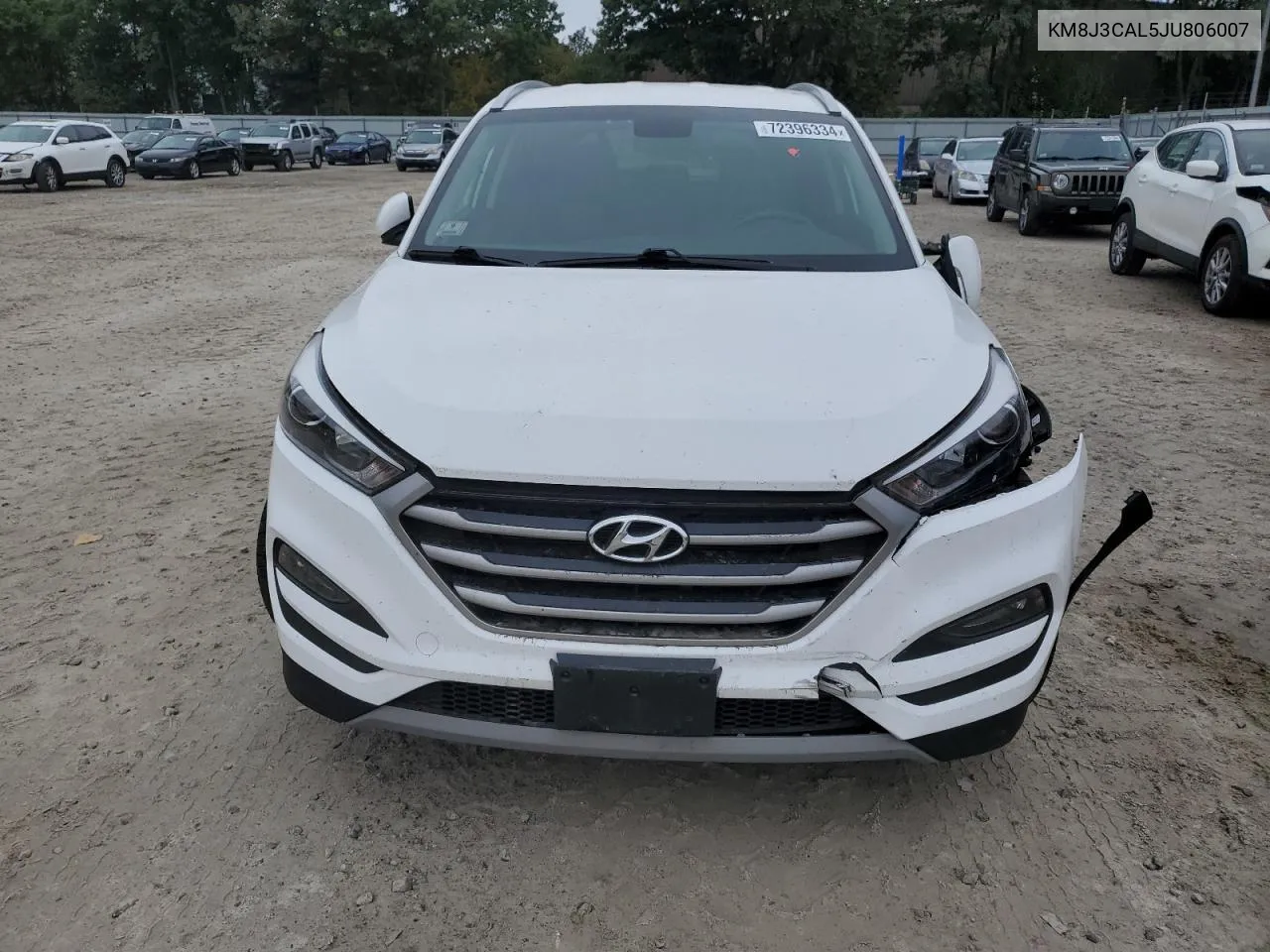 2018 Hyundai Tucson Sport VIN: KM8J3CAL5JU806007 Lot: 72396334