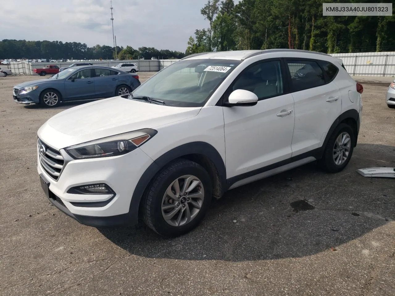 2018 Hyundai Tucson Sel VIN: KM8J33A40JU801323 Lot: 72514064