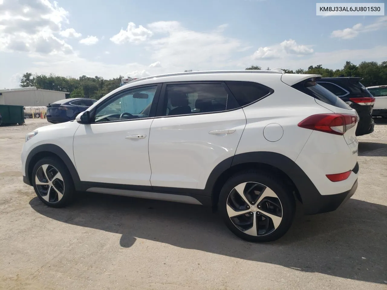 2018 Hyundai Tucson Sport VIN: KM8J33AL6JU801530 Lot: 72681744