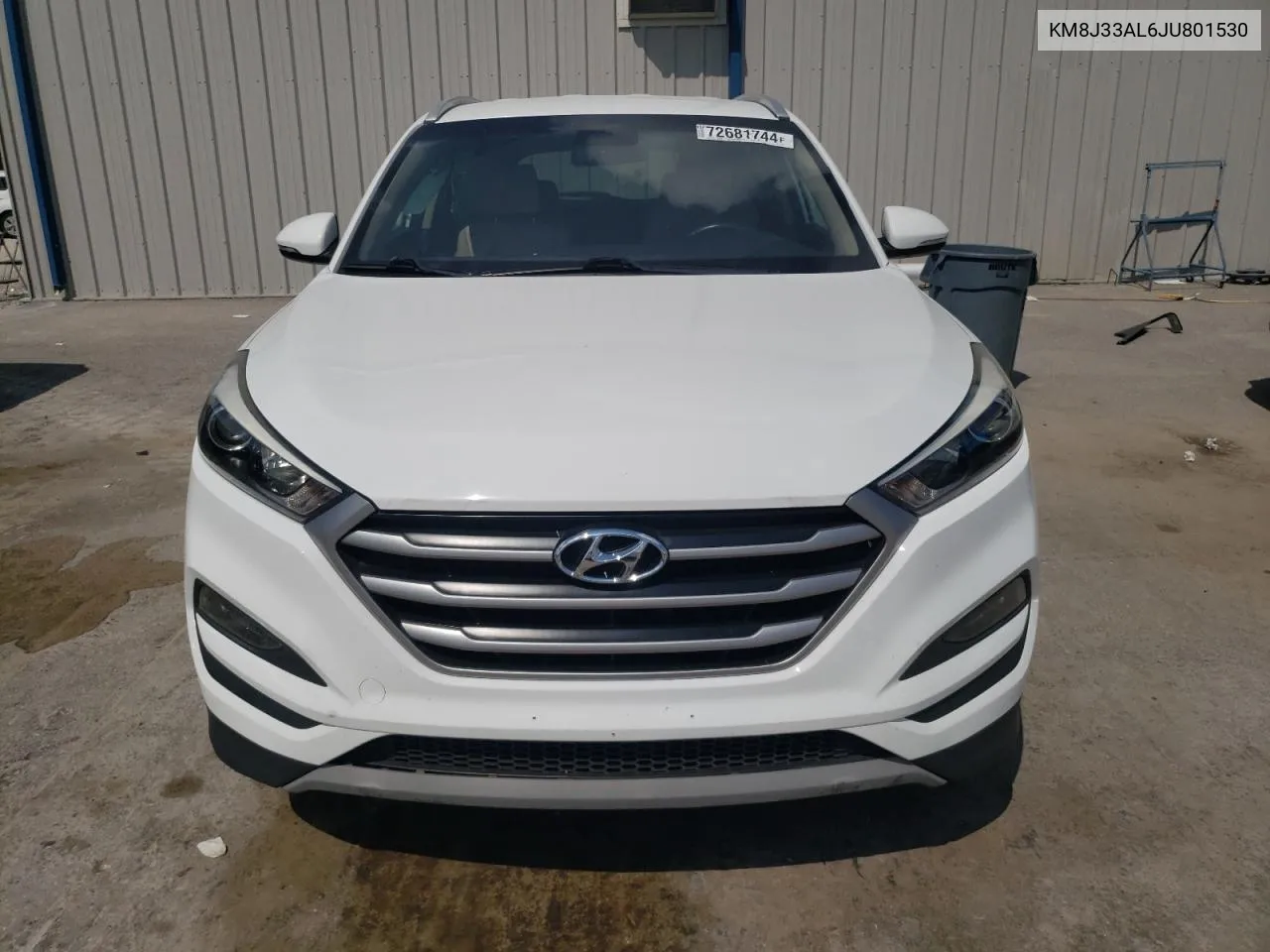 2018 Hyundai Tucson Sport VIN: KM8J33AL6JU801530 Lot: 72681744