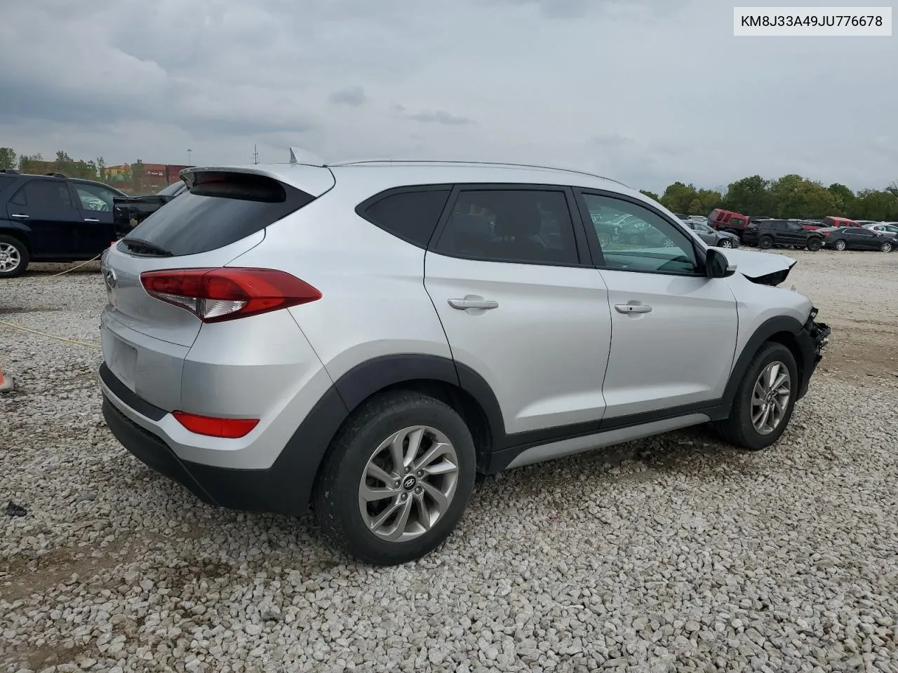 2018 Hyundai Tucson Sel VIN: KM8J33A49JU776678 Lot: 72718744