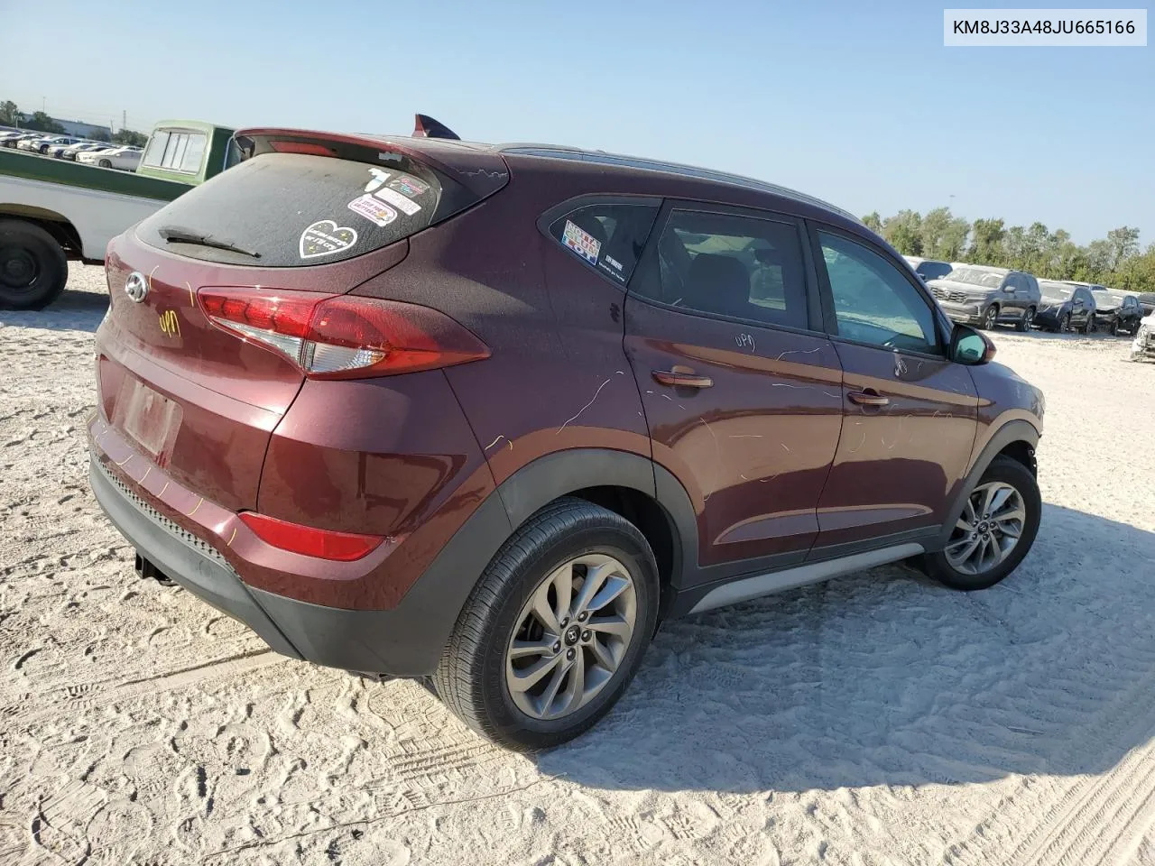 2018 Hyundai Tucson Sel VIN: KM8J33A48JU665166 Lot: 72748654