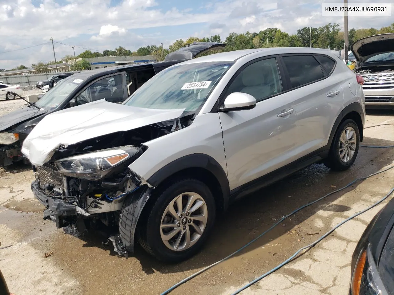 2018 Hyundai Tucson Se VIN: KM8J23A4XJU690931 Lot: 72889784