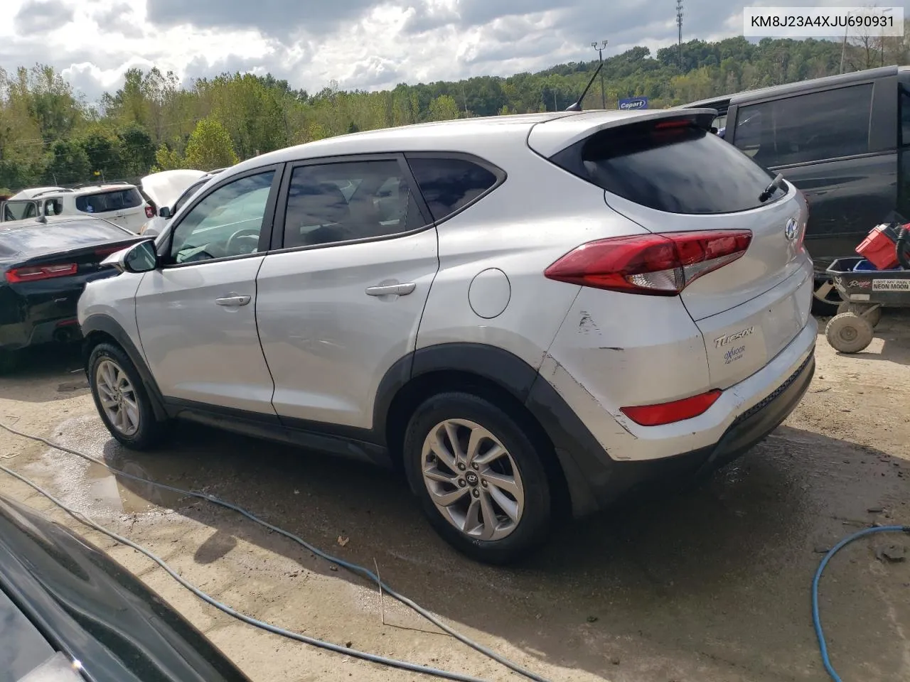 2018 Hyundai Tucson Se VIN: KM8J23A4XJU690931 Lot: 72889784