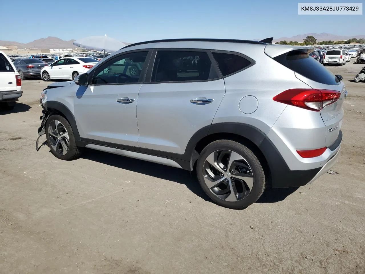 2018 Hyundai Tucson Value VIN: KM8J33A28JU773429 Lot: 73245034