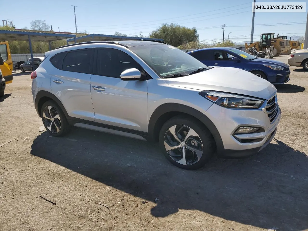 2018 Hyundai Tucson Value VIN: KM8J33A28JU773429 Lot: 73245034