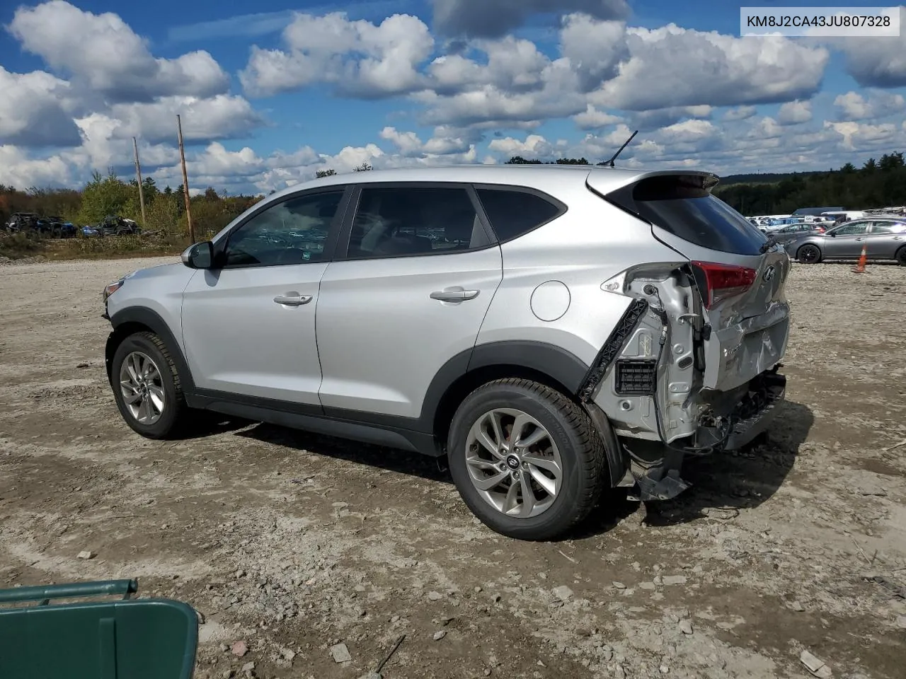 2018 Hyundai Tucson Se VIN: KM8J2CA43JU807328 Lot: 73451224