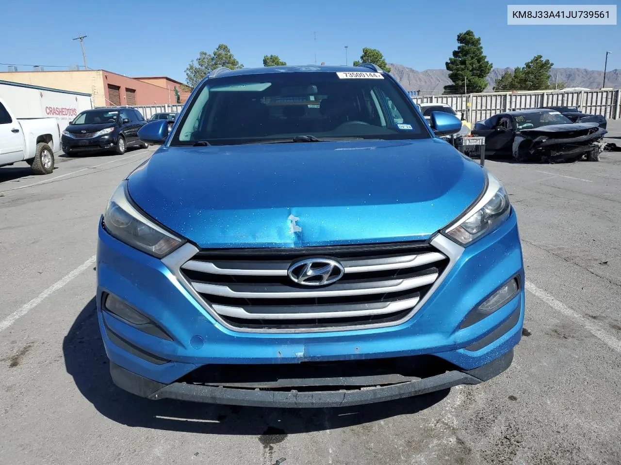 2018 Hyundai Tucson Sel VIN: KM8J33A41JU739561 Lot: 73500144