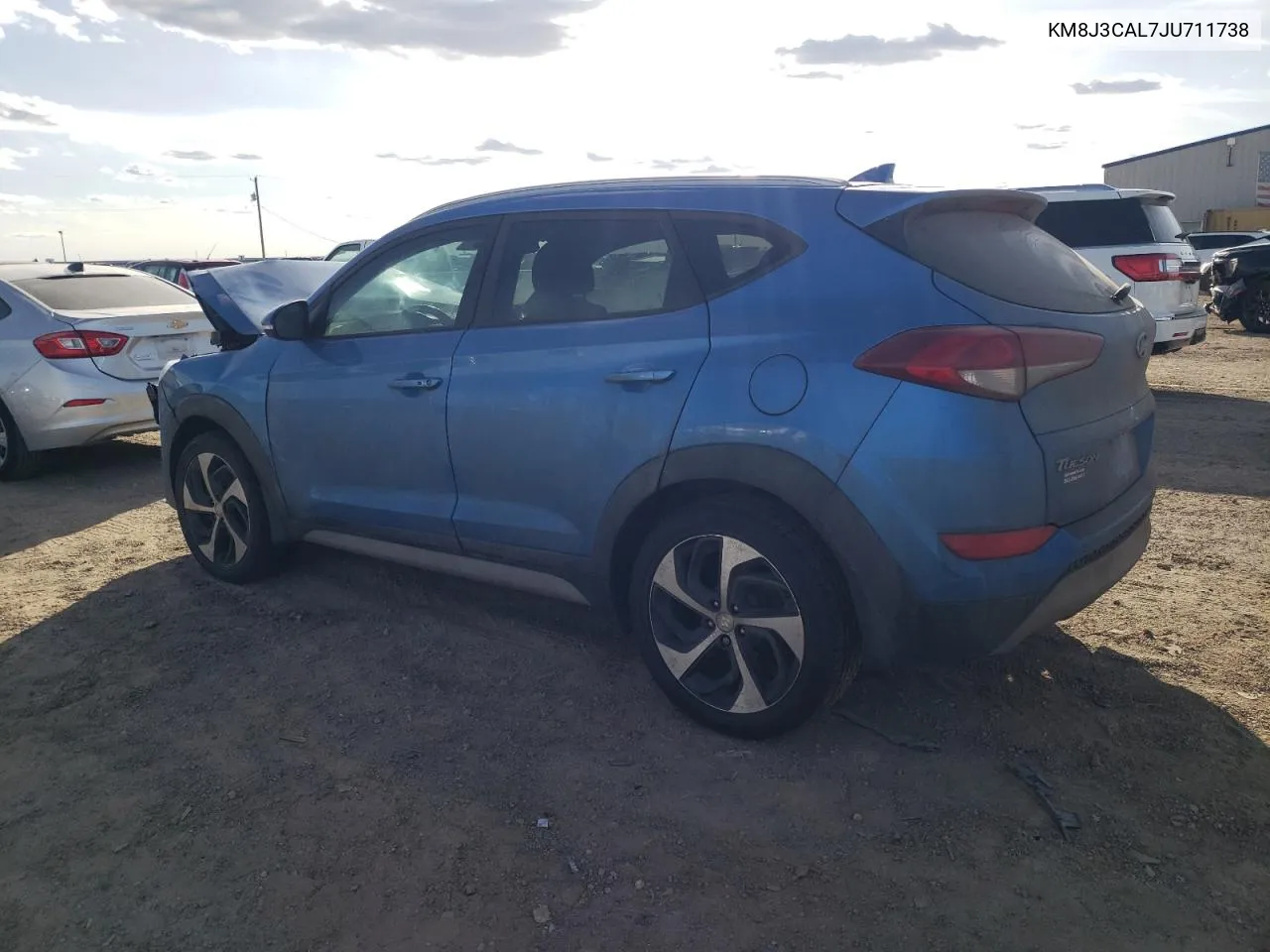 2018 Hyundai Tucson Sport VIN: KM8J3CAL7JU711738 Lot: 73513114