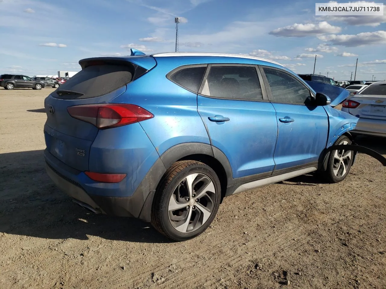 2018 Hyundai Tucson Sport VIN: KM8J3CAL7JU711738 Lot: 73513114