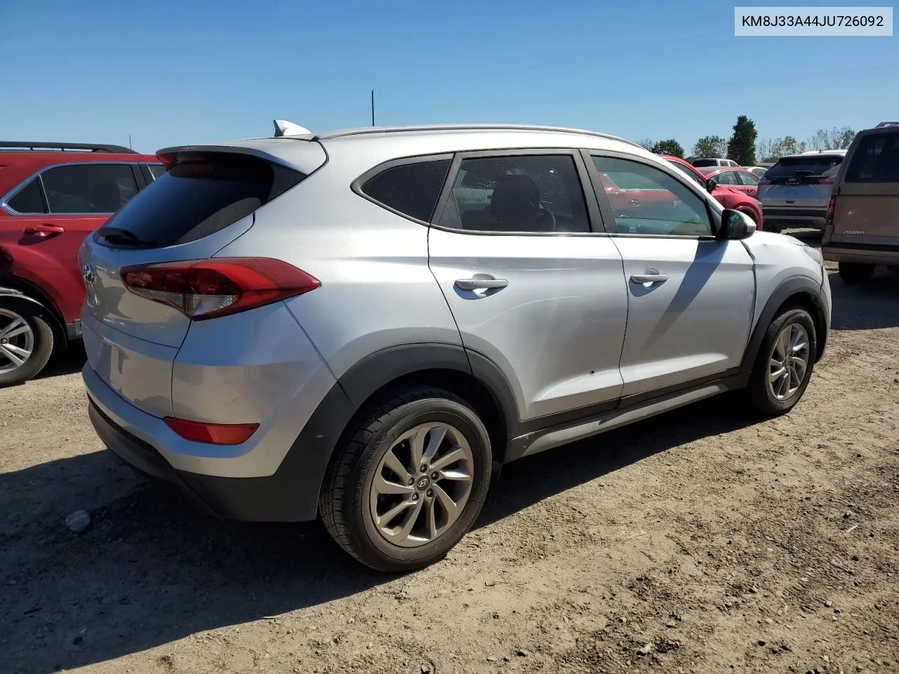 2018 Hyundai Tucson Sel VIN: KM8J33A44JU726092 Lot: 73588834