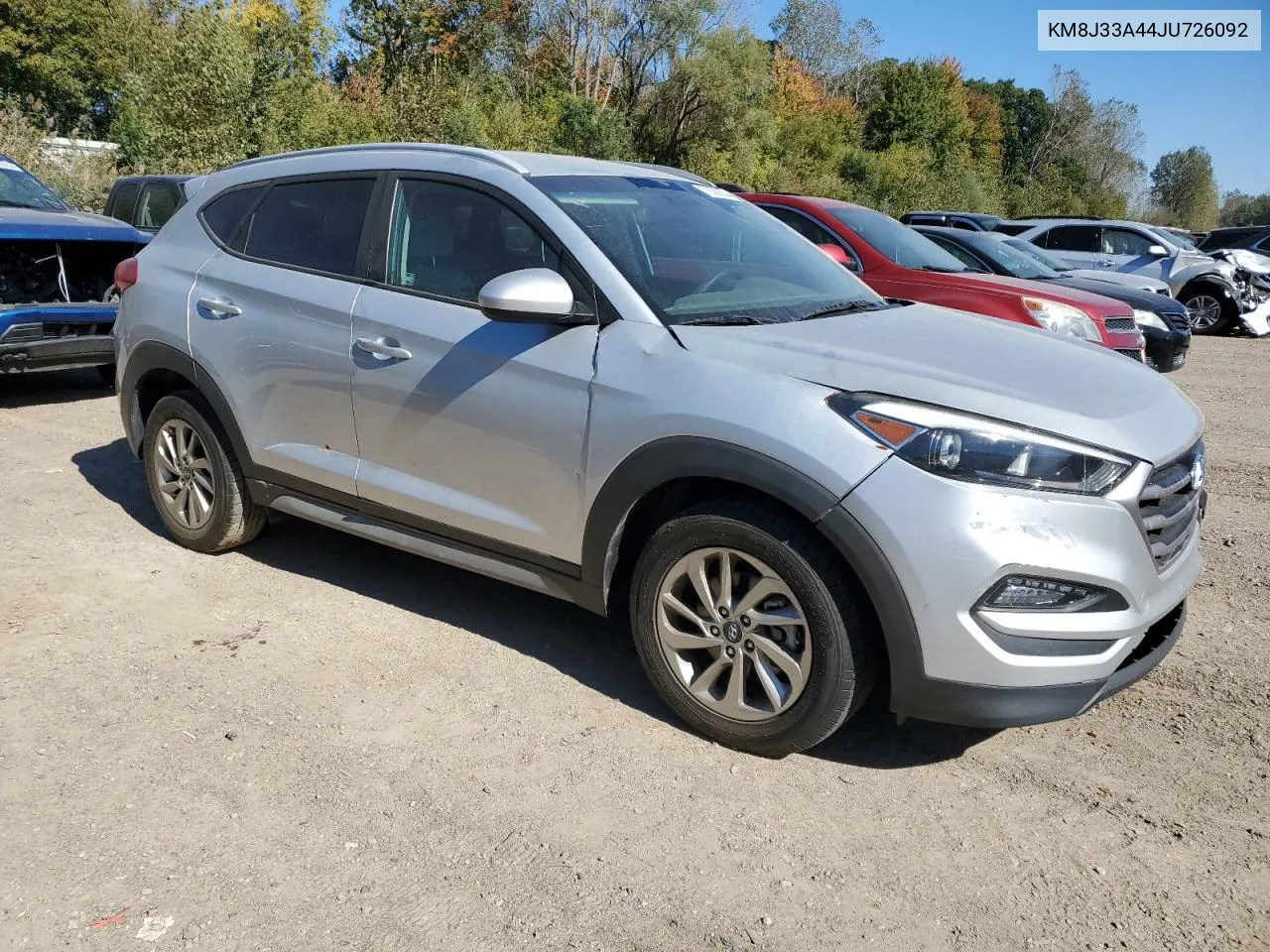 2018 Hyundai Tucson Sel VIN: KM8J33A44JU726092 Lot: 73588834