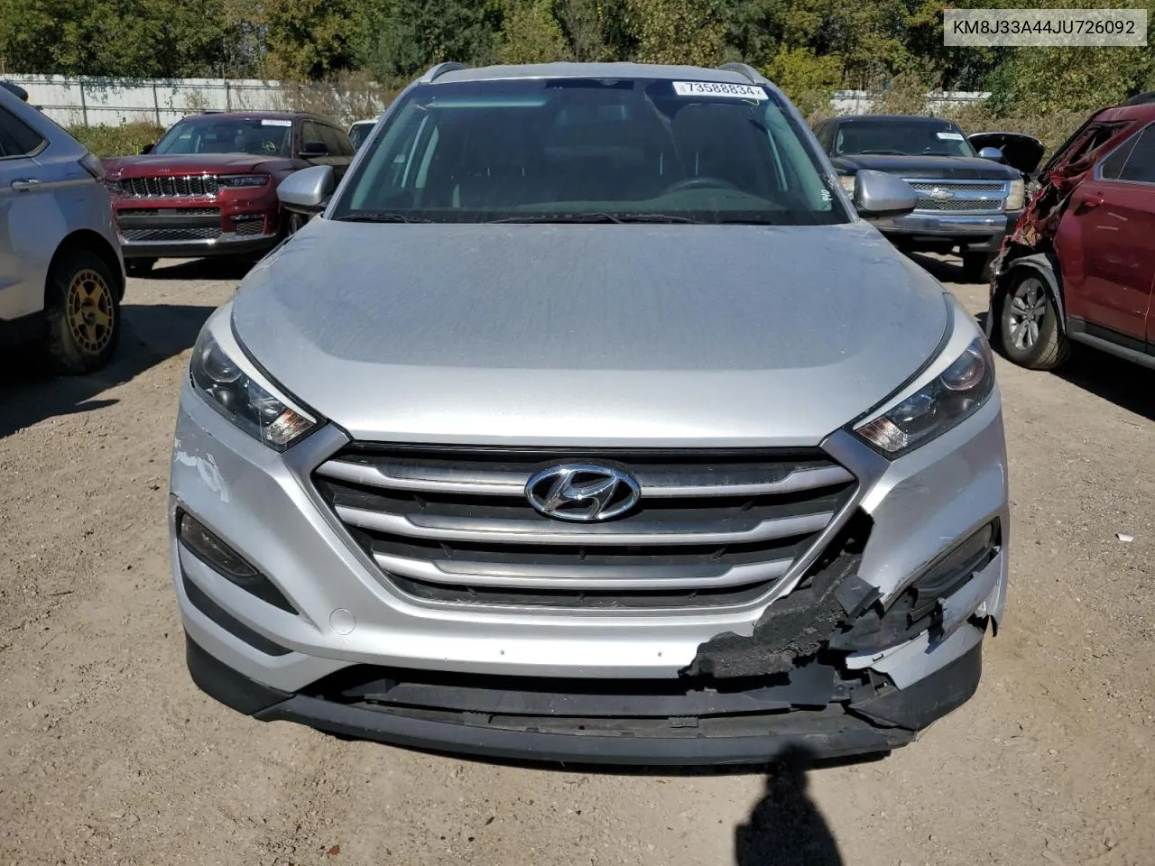 2018 Hyundai Tucson Sel VIN: KM8J33A44JU726092 Lot: 73588834