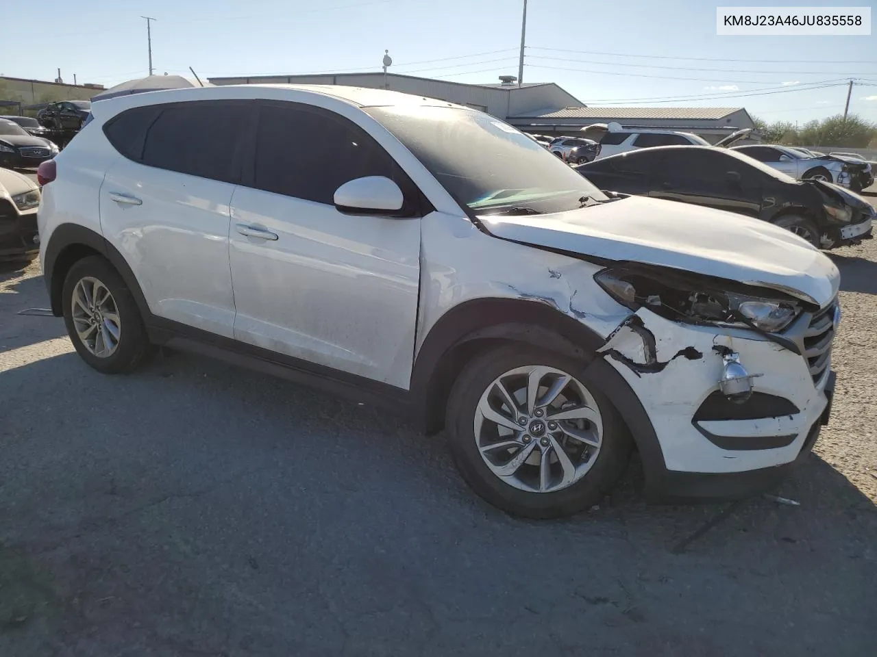 2018 Hyundai Tucson Se VIN: KM8J23A46JU835558 Lot: 73800964