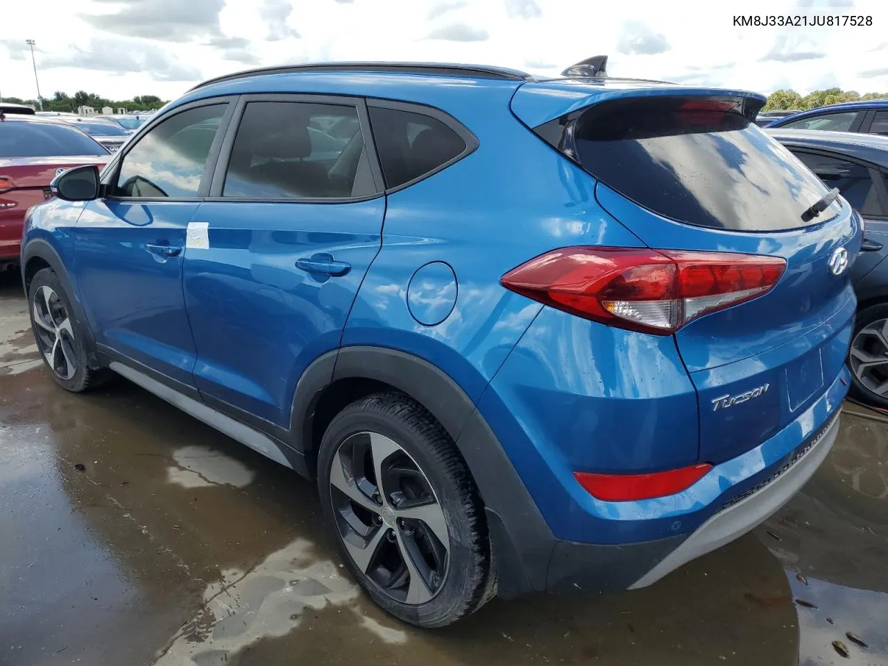 2018 Hyundai Tucson Value VIN: KM8J33A21JU817528 Lot: 73801694