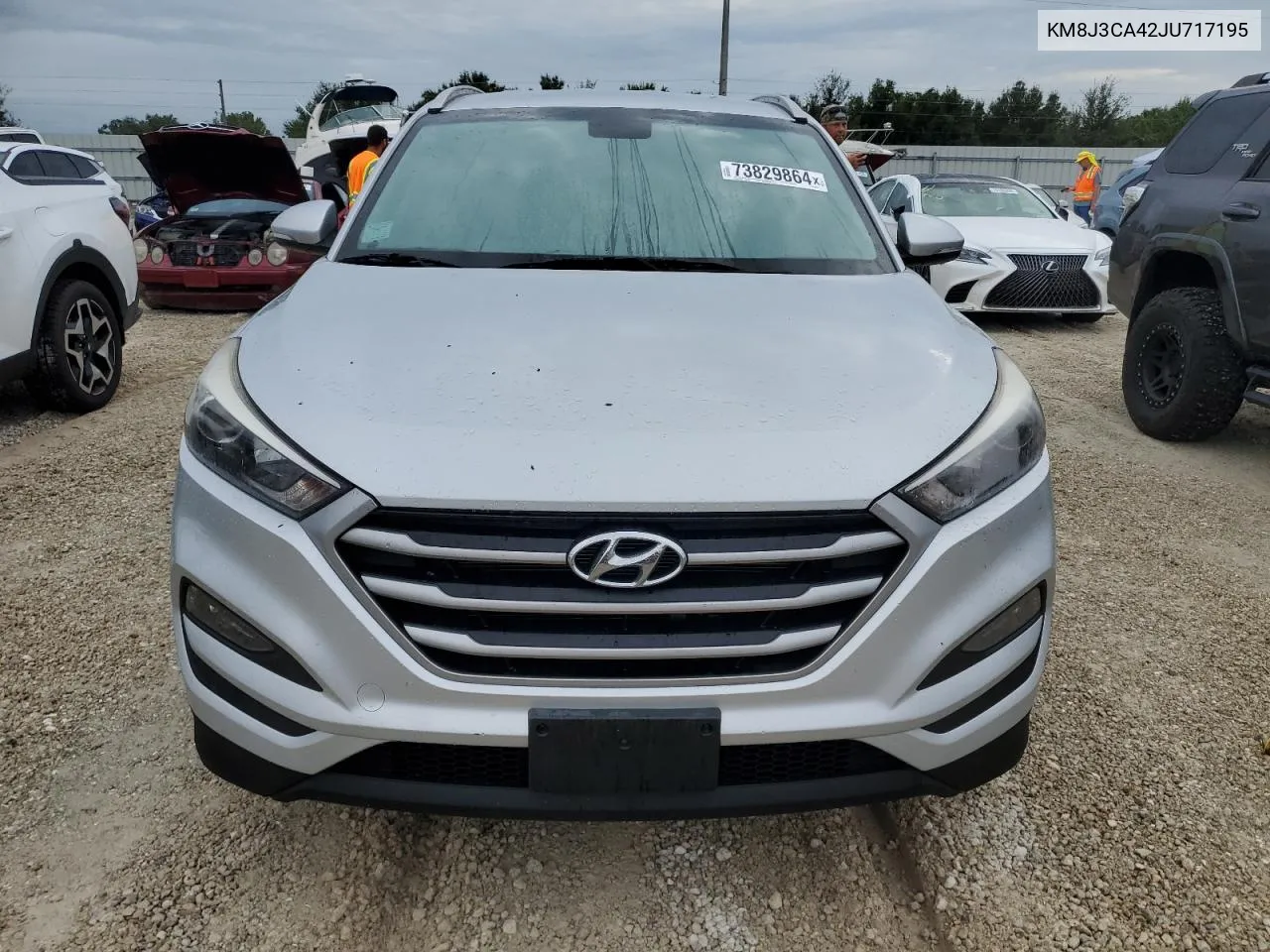 2018 Hyundai Tucson Sel VIN: KM8J3CA42JU717195 Lot: 73829864