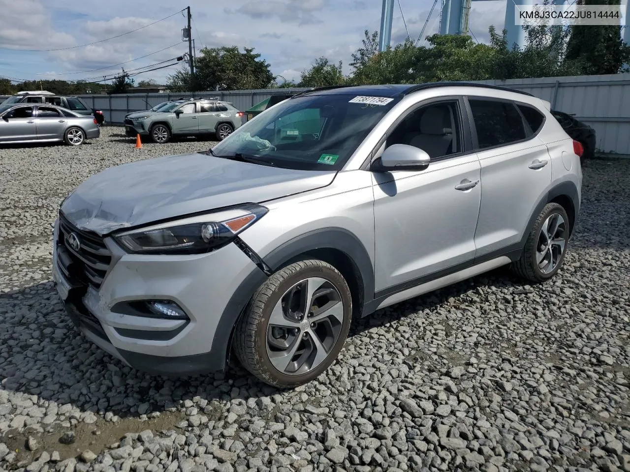 2018 Hyundai Tucson Value VIN: KM8J3CA22JU814444 Lot: 73871794