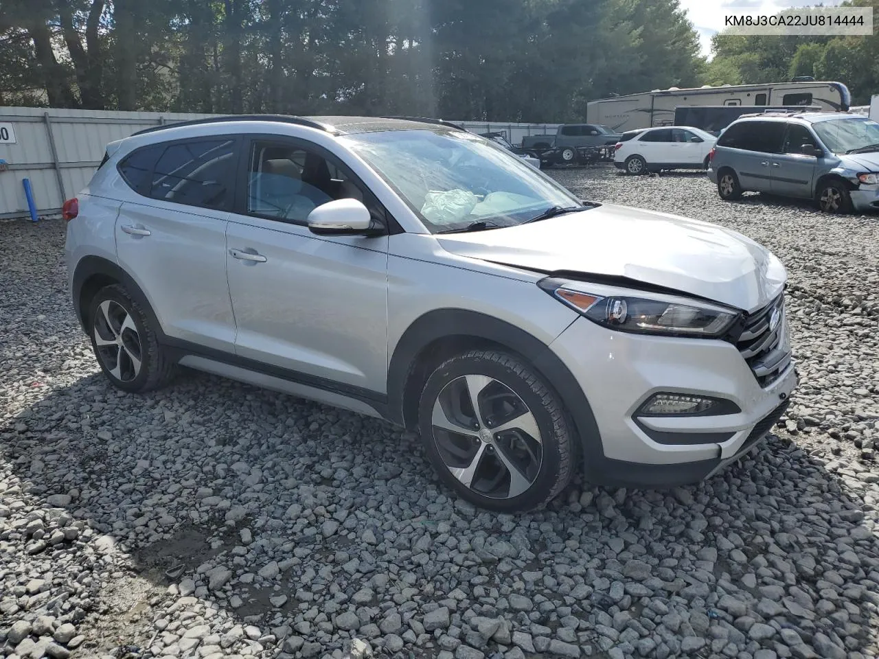 2018 Hyundai Tucson Value VIN: KM8J3CA22JU814444 Lot: 73871794