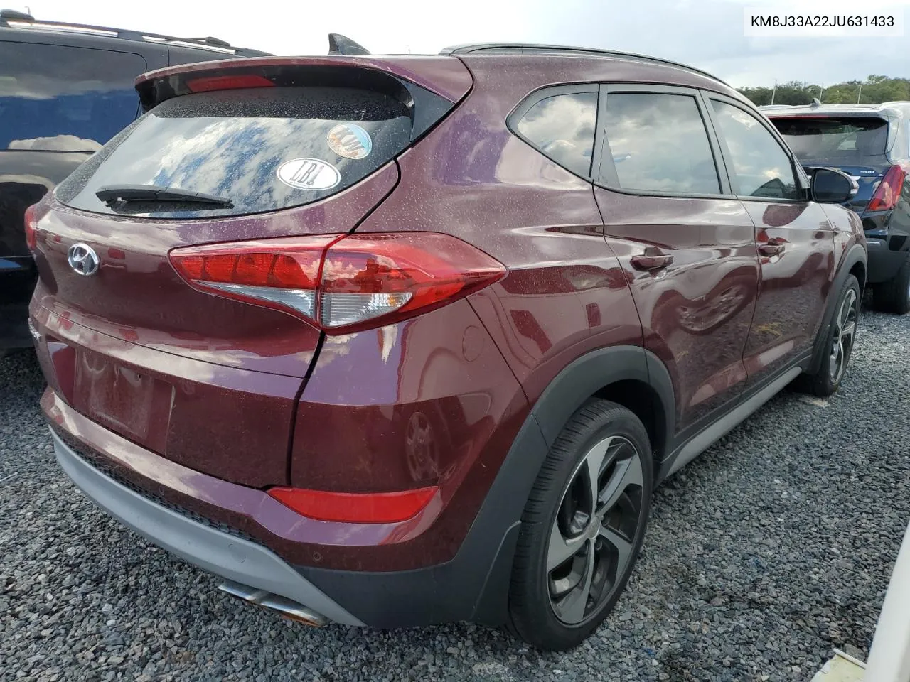 2018 Hyundai Tucson Value VIN: KM8J33A22JU631433 Lot: 73916454