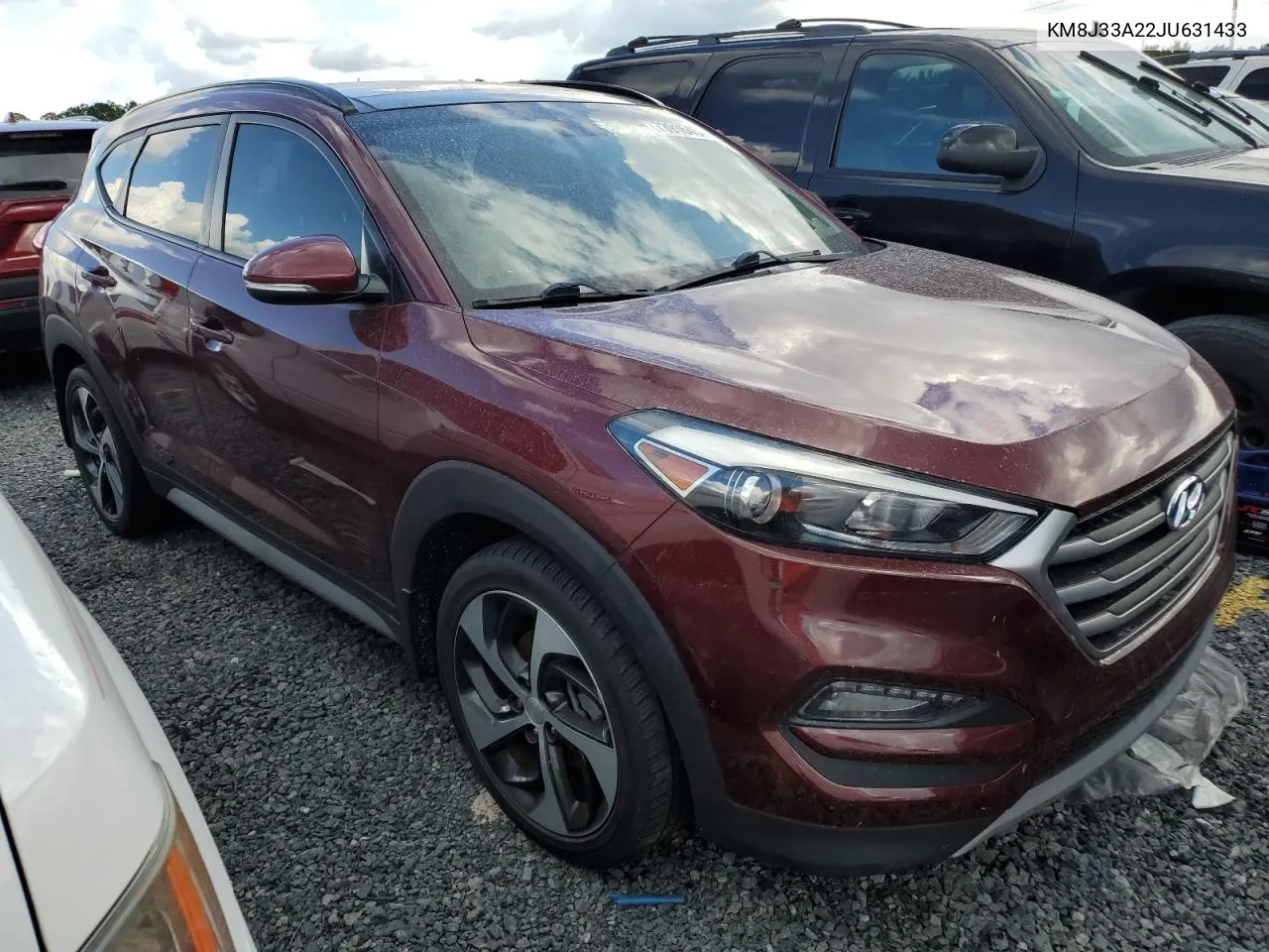 2018 Hyundai Tucson Value VIN: KM8J33A22JU631433 Lot: 73916454