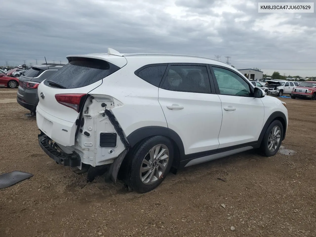 2018 Hyundai Tucson Sel VIN: KM8J3CA47JU607629 Lot: 74125224