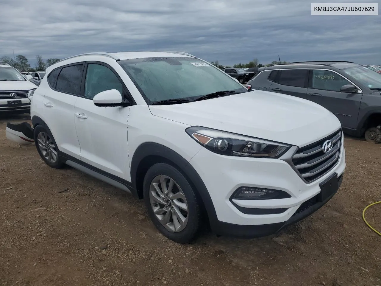 2018 Hyundai Tucson Sel VIN: KM8J3CA47JU607629 Lot: 74125224