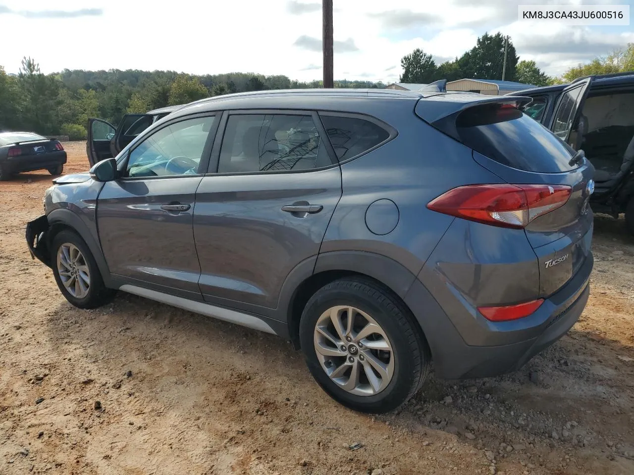 2018 Hyundai Tucson Sel VIN: KM8J3CA43JU600516 Lot: 74144754