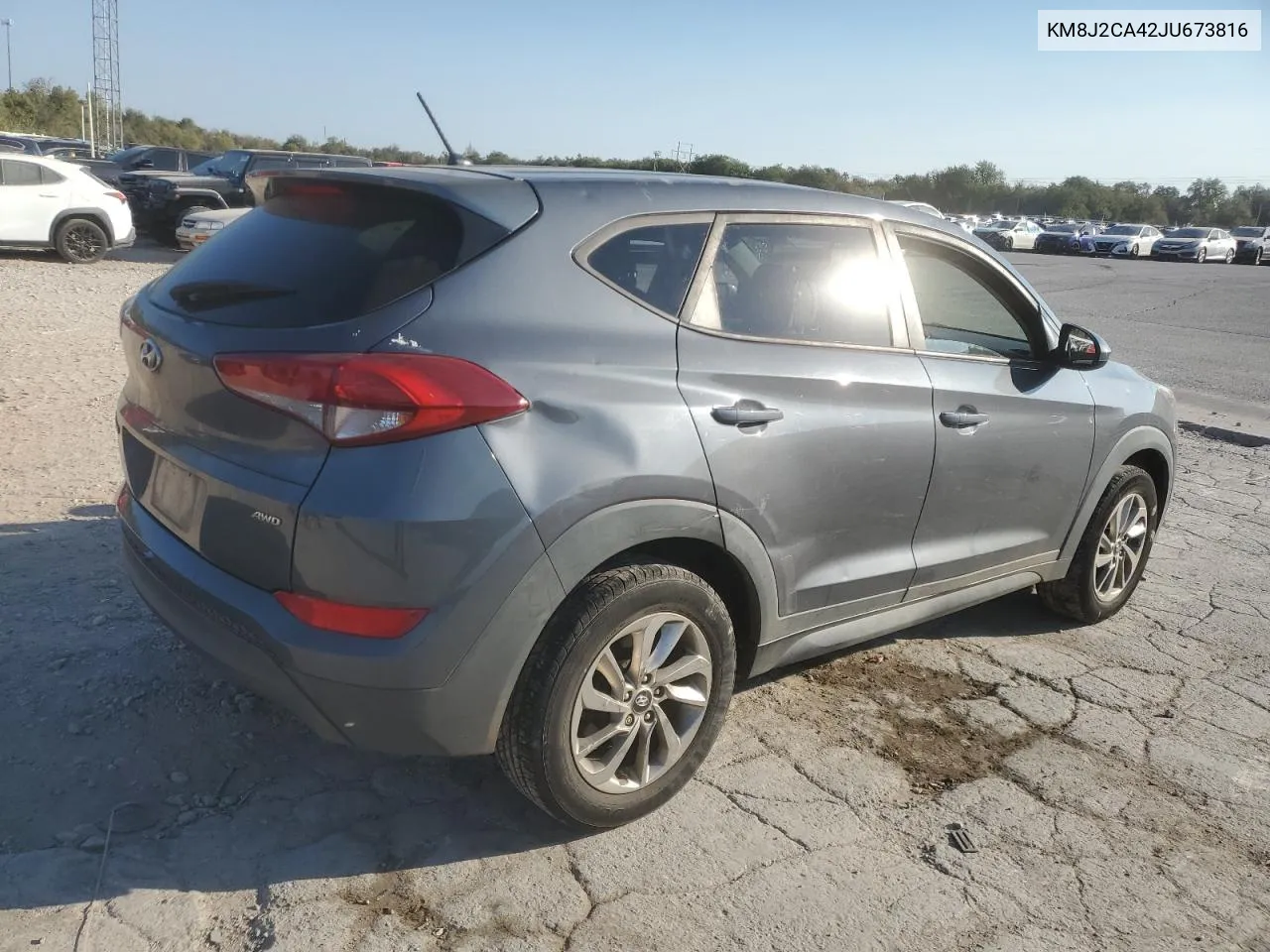 2018 Hyundai Tucson Se VIN: KM8J2CA42JU673816 Lot: 74206064