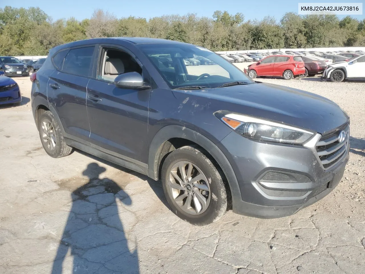 2018 Hyundai Tucson Se VIN: KM8J2CA42JU673816 Lot: 74206064