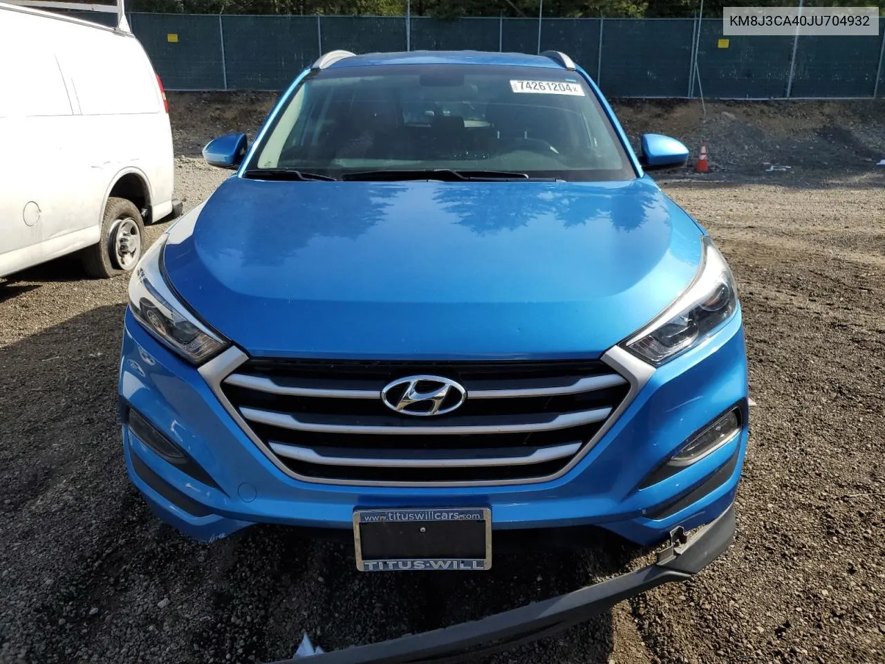 2018 Hyundai Tucson Sel VIN: KM8J3CA40JU704932 Lot: 74261204