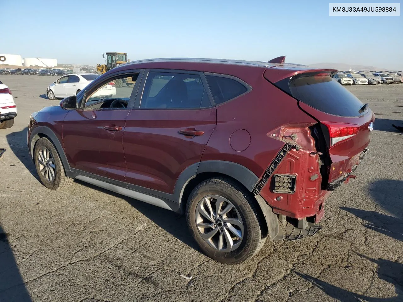 2018 Hyundai Tucson Sel VIN: KM8J33A49JU598884 Lot: 74300854