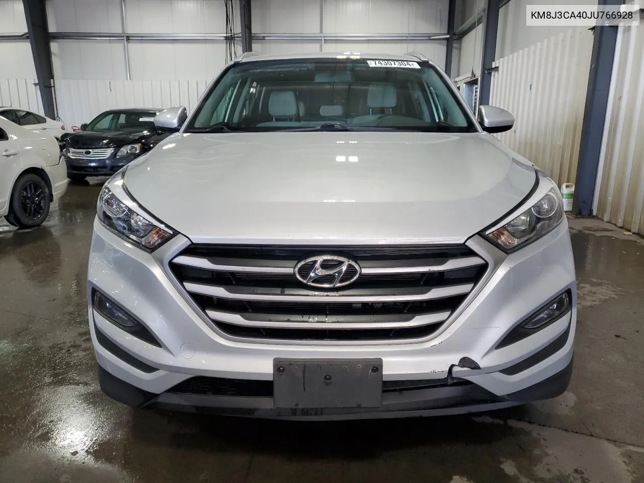 2018 Hyundai Tucson Sel VIN: KM8J3CA40JU766928 Lot: 74307304