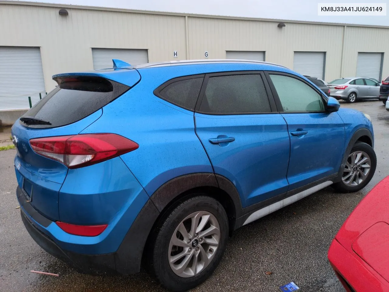 2018 Hyundai Tucson Sel VIN: KM8J33A41JU624149 Lot: 74479754