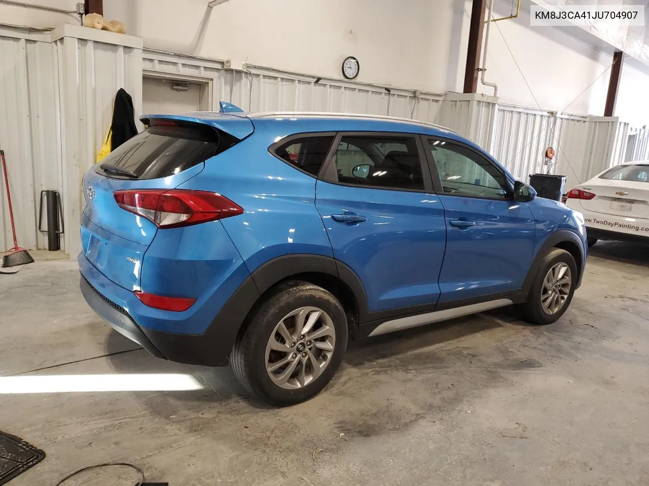 2018 Hyundai Tucson Sel VIN: KM8J3CA41JU704907 Lot: 74606424