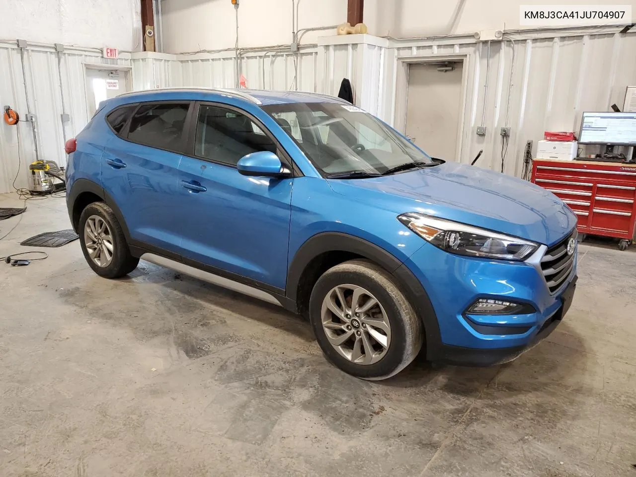 2018 Hyundai Tucson Sel VIN: KM8J3CA41JU704907 Lot: 74606424