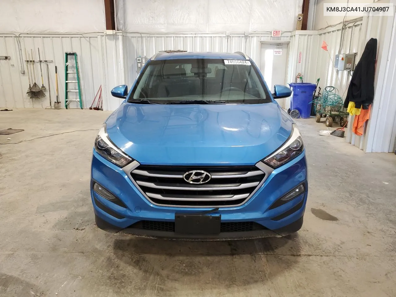 2018 Hyundai Tucson Sel VIN: KM8J3CA41JU704907 Lot: 74606424