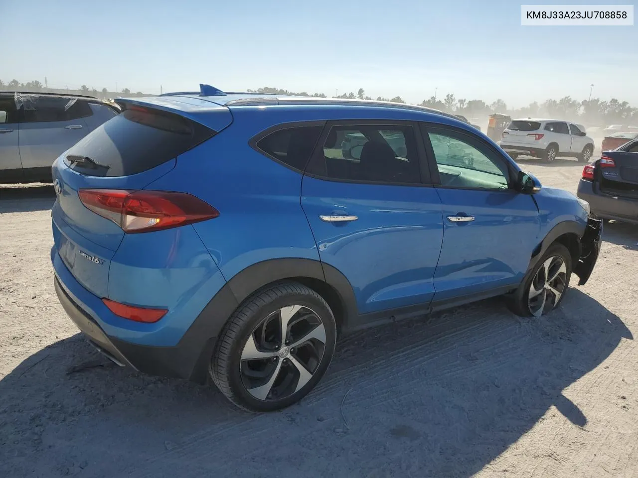 2018 Hyundai Tucson Value VIN: KM8J33A23JU708858 Lot: 74988234