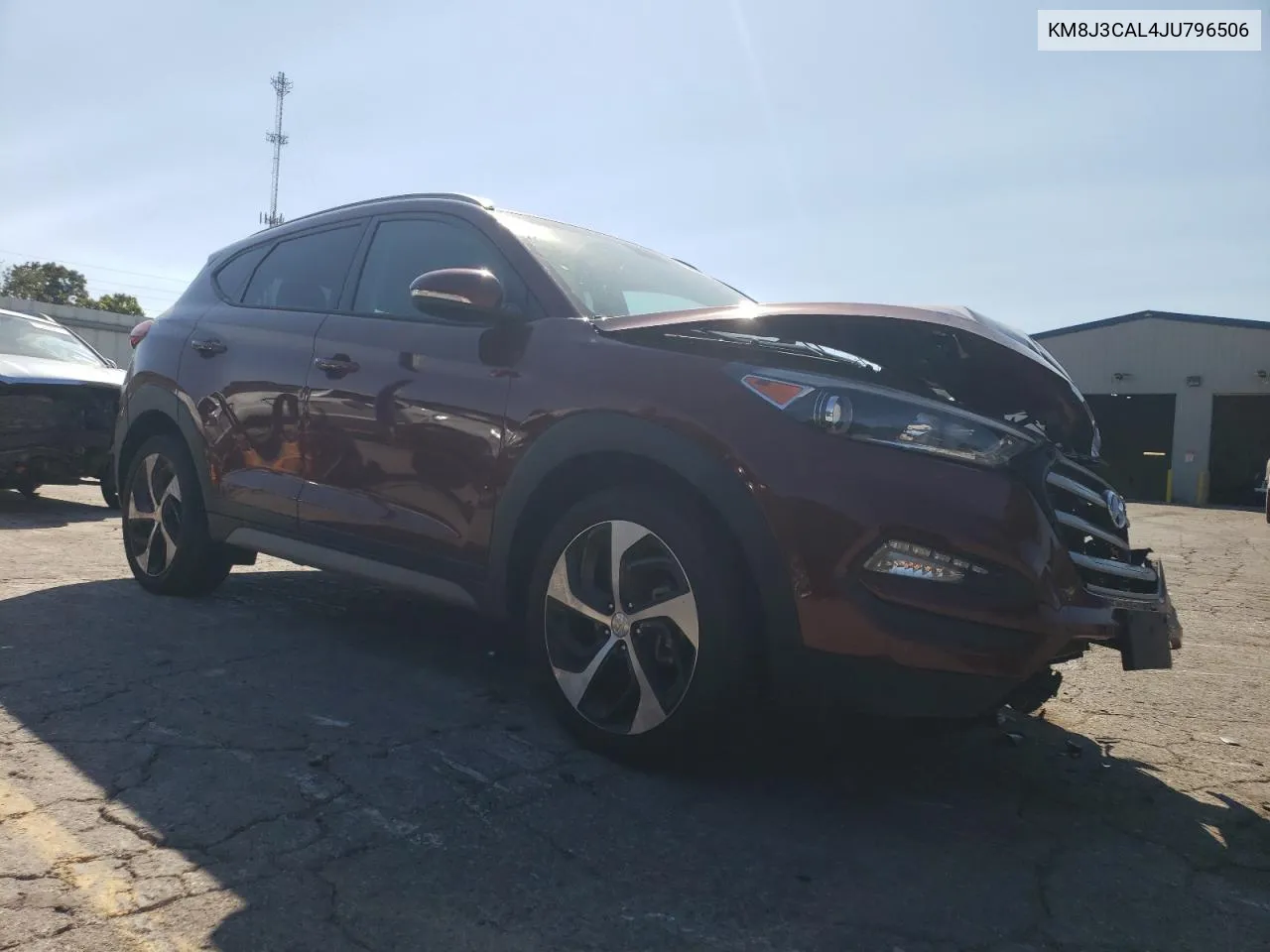 KM8J3CAL4JU796506 2018 Hyundai Tucson Sport