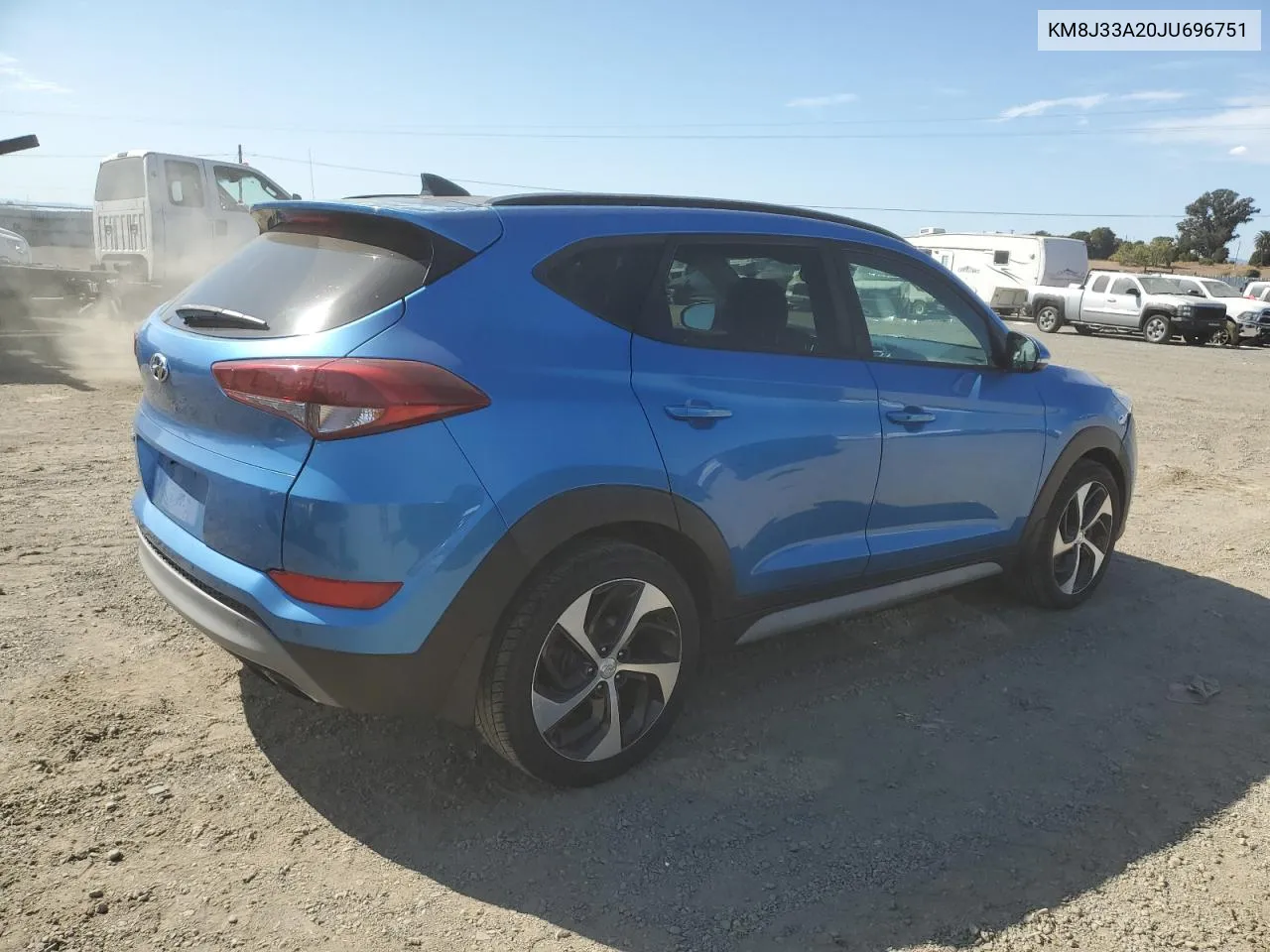 2018 Hyundai Tucson Value VIN: KM8J33A20JU696751 Lot: 75050324