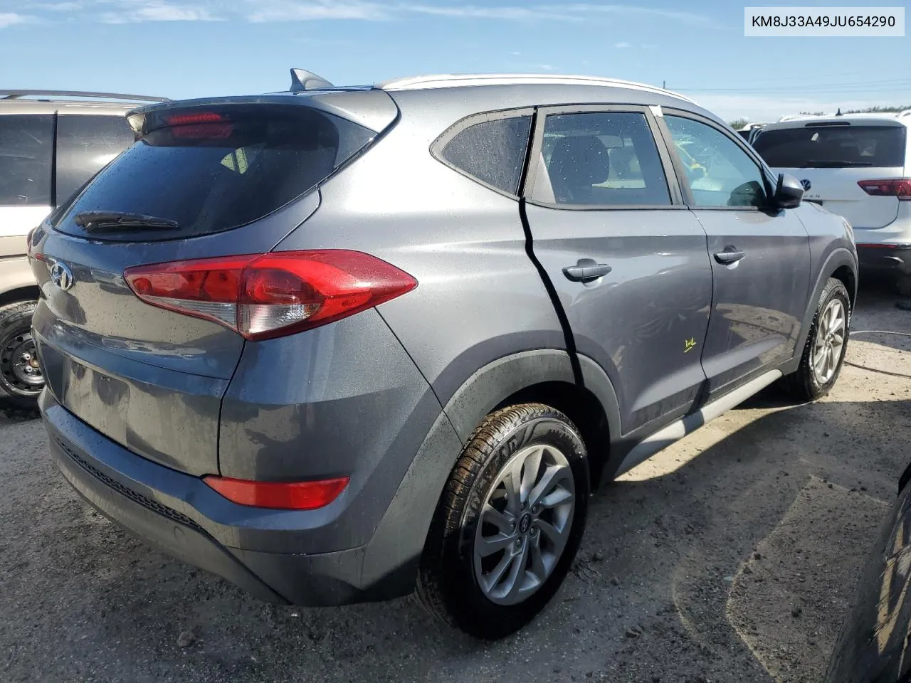 2018 Hyundai Tucson Sel VIN: KM8J33A49JU654290 Lot: 75071744