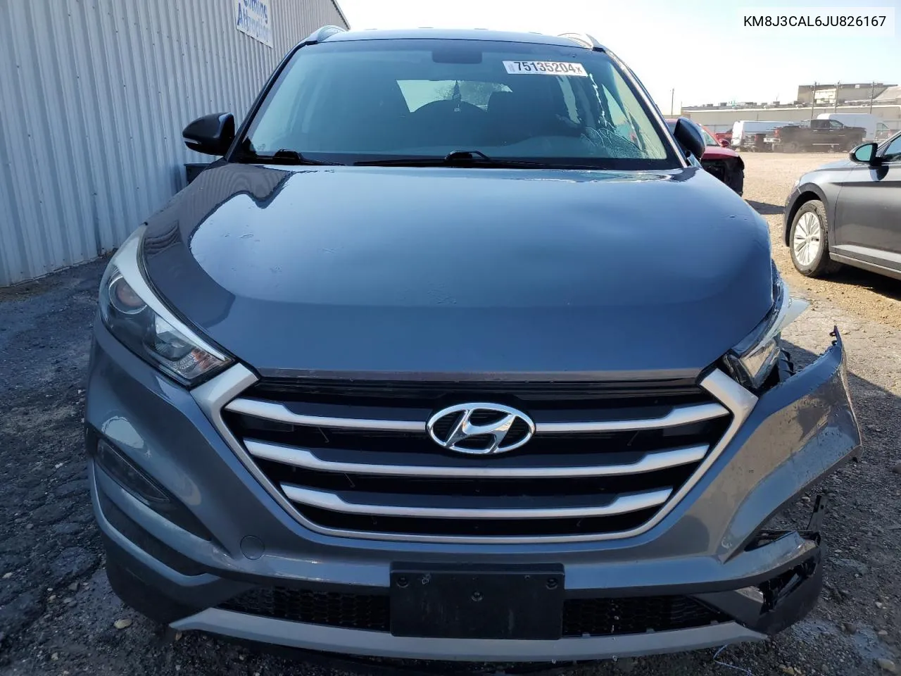 2018 Hyundai Tucson Sport VIN: KM8J3CAL6JU826167 Lot: 75135204