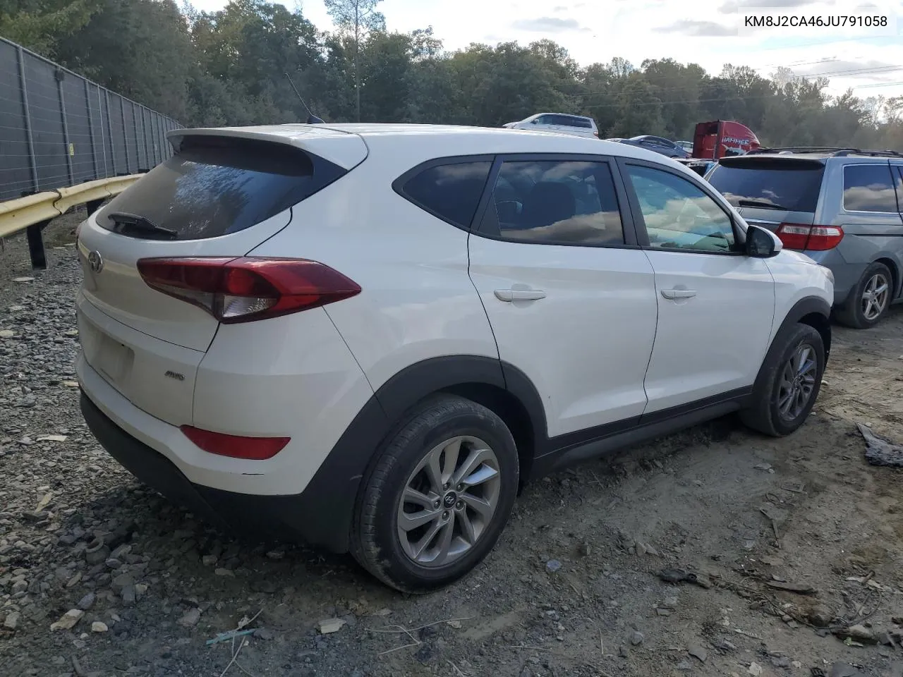 2018 Hyundai Tucson Se VIN: KM8J2CA46JU791058 Lot: 75245034