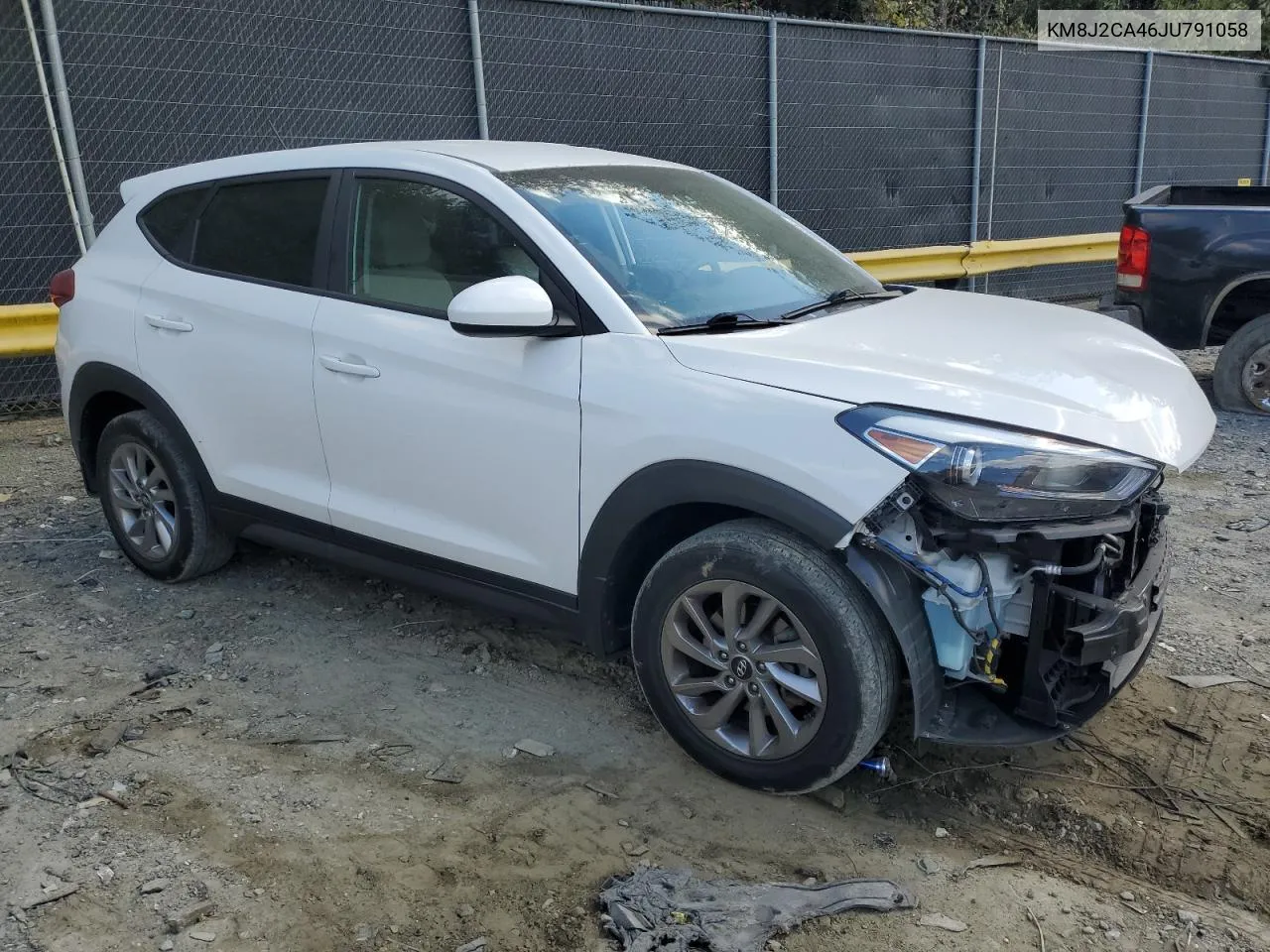 2018 Hyundai Tucson Se VIN: KM8J2CA46JU791058 Lot: 75245034