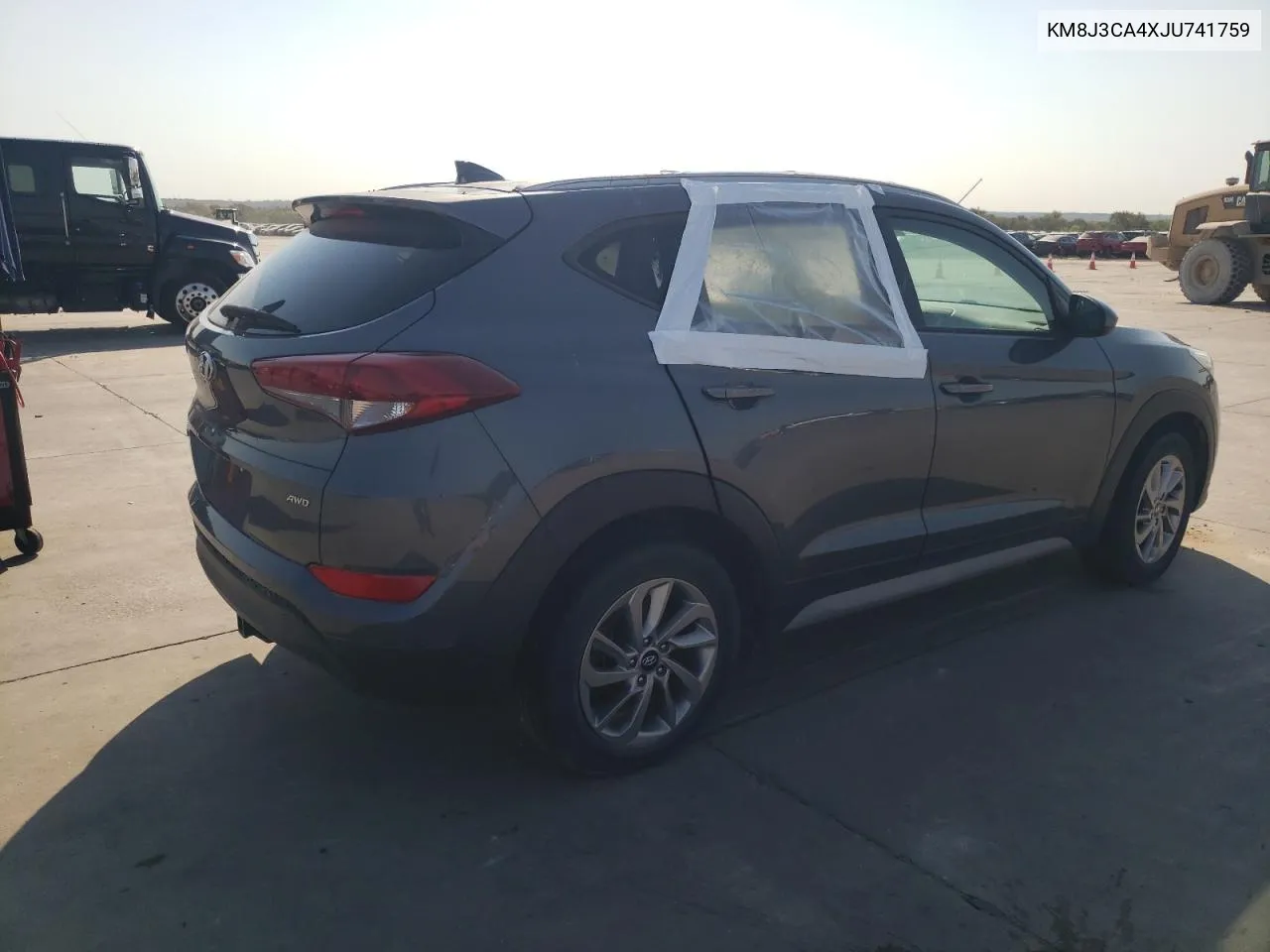 2018 Hyundai Tucson Sel VIN: KM8J3CA4XJU741759 Lot: 75259404