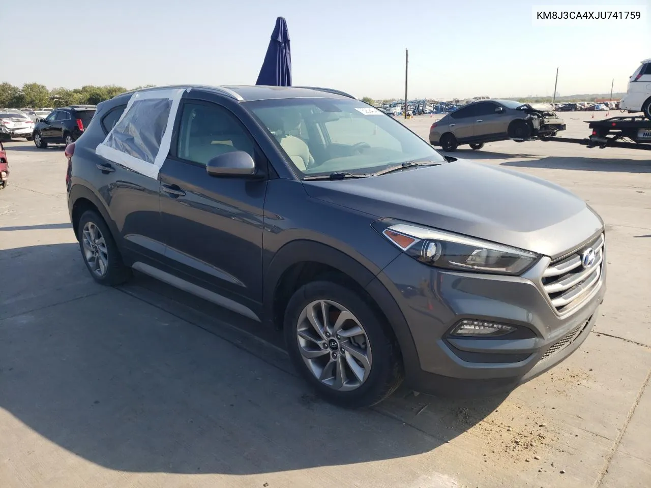 KM8J3CA4XJU741759 2018 Hyundai Tucson Sel